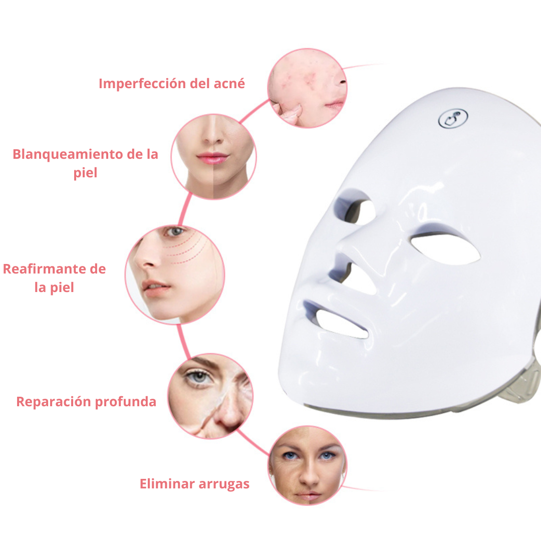 Mascarilla LED