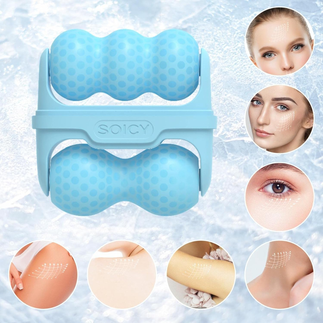 Rodillo para desinflamación facial