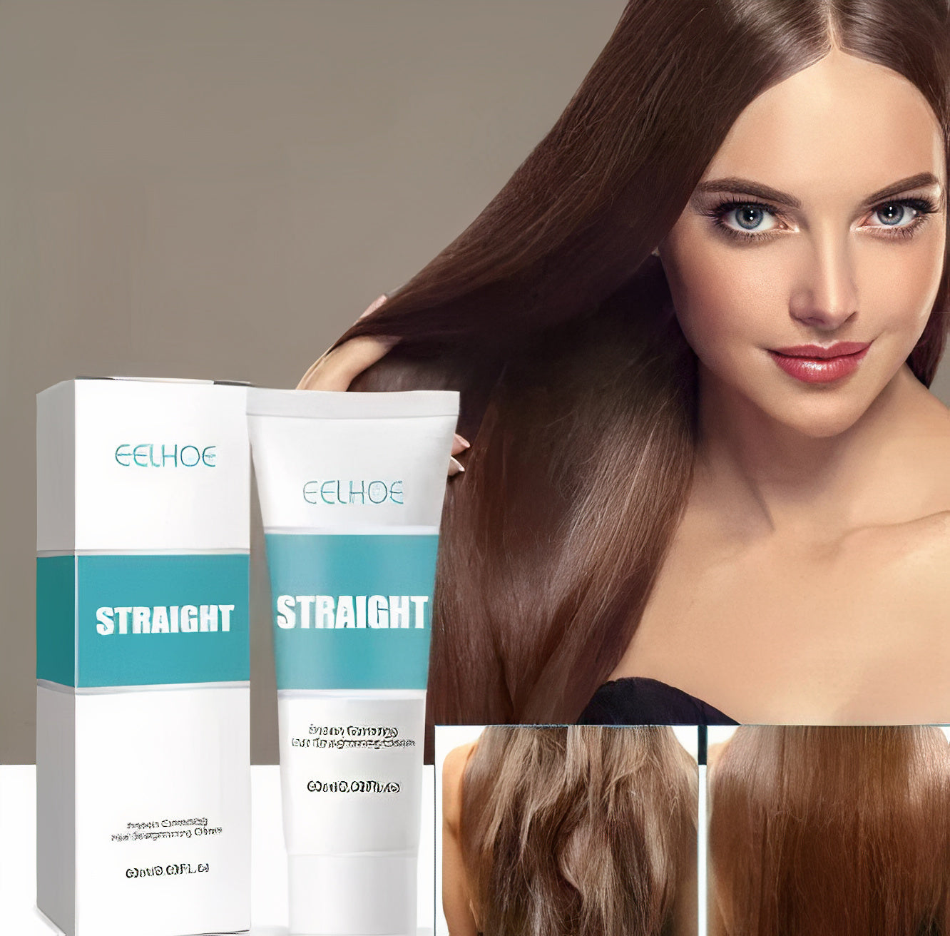 Crema para Alisar el Cabello - EELHOE.