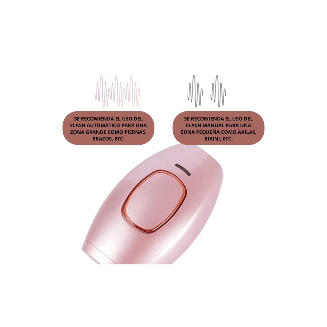 Depiladora laser IPL.