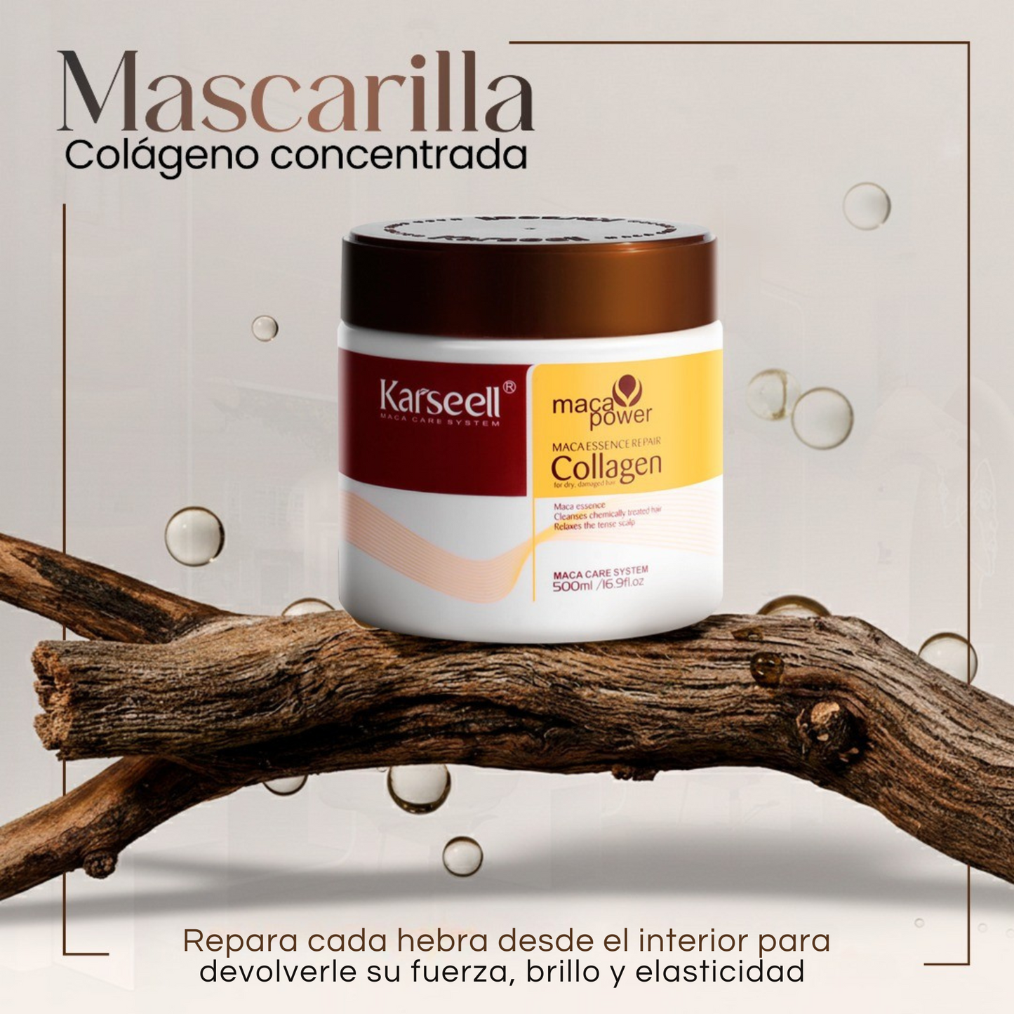 Mascarilla reparación capilar