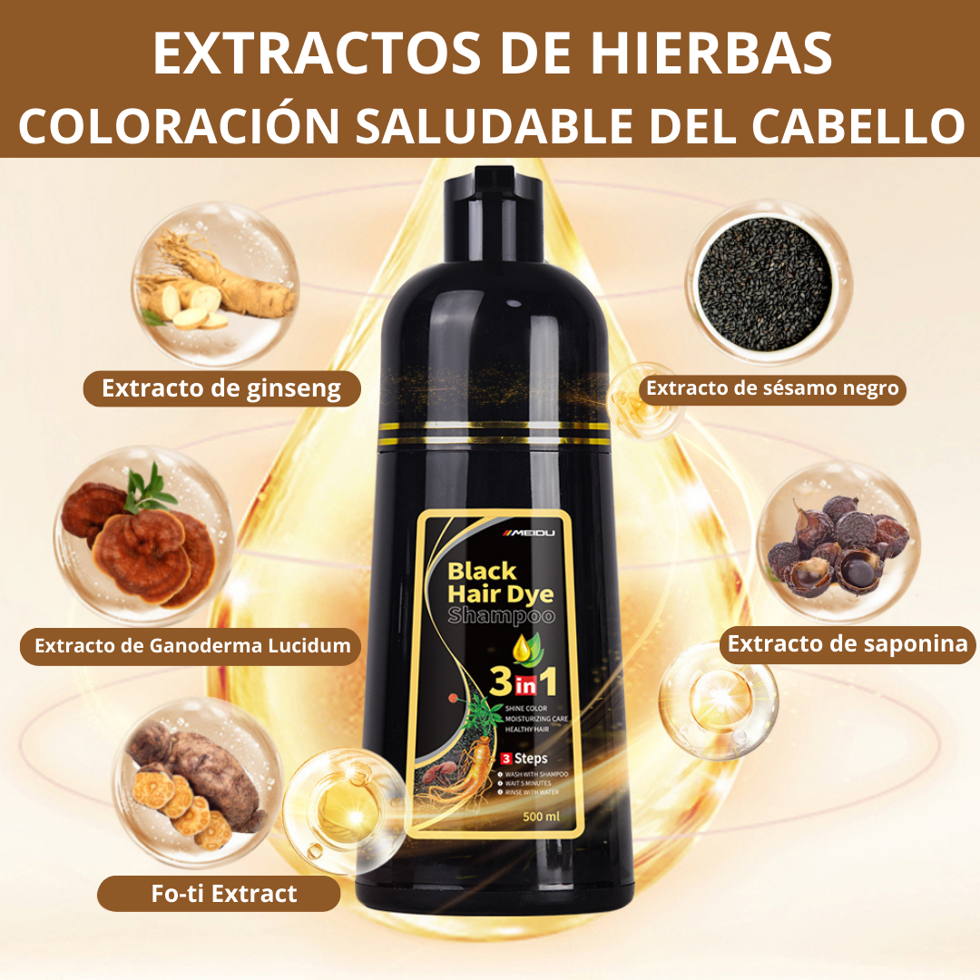 Shampoo antienvejecimiento capilar