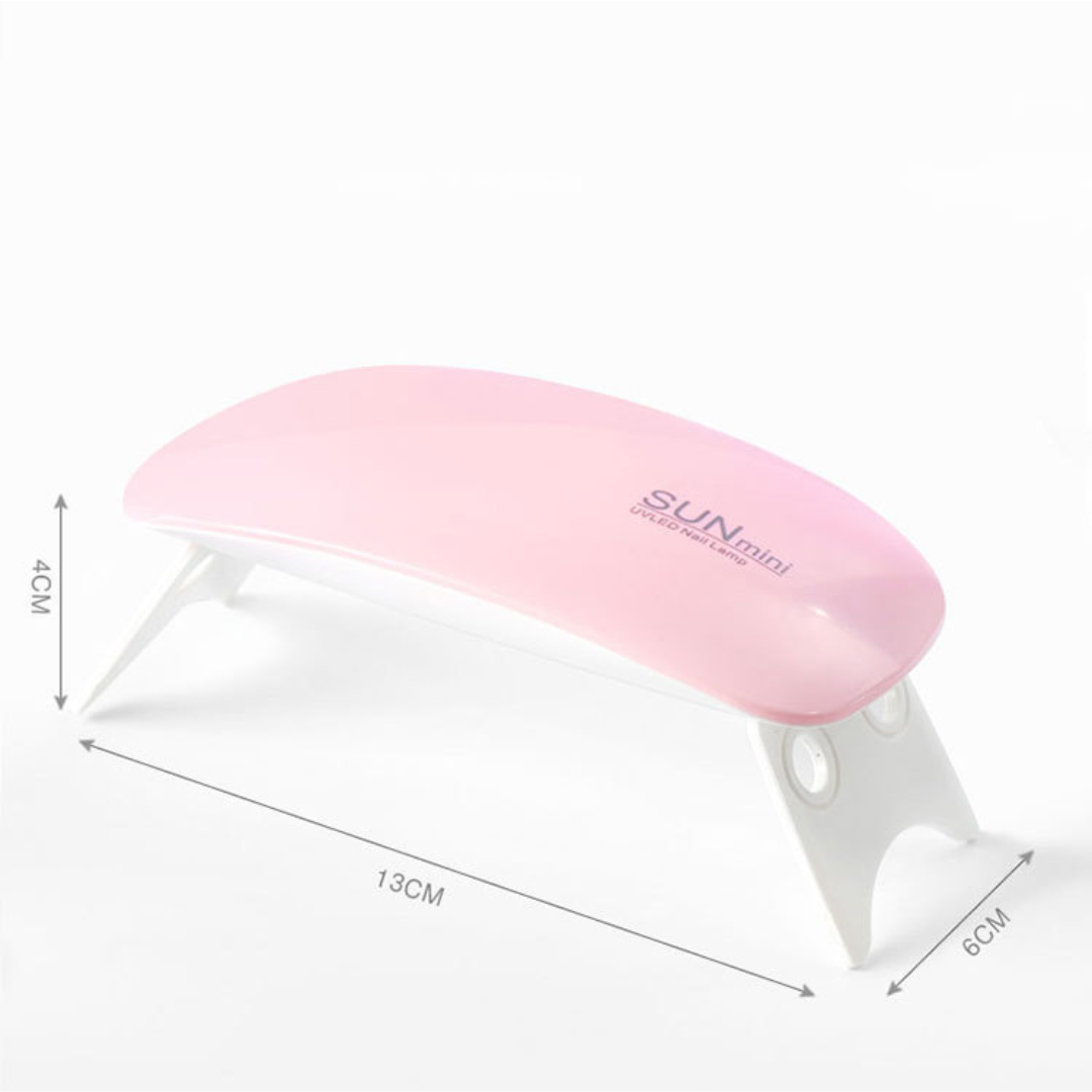 Mini lámpara LED seca esmalte