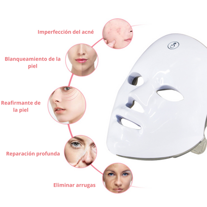 Mascarilla LED