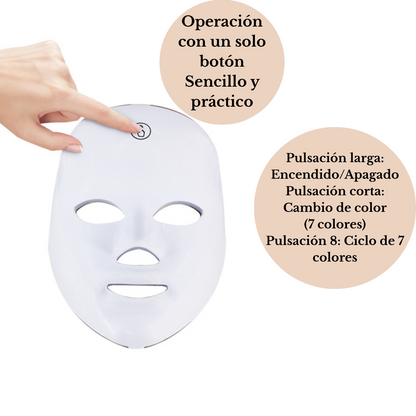 Mascarilla LED