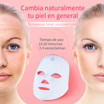 Mascarilla LED
